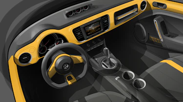 Volkswagen Beetle Dune Concept interior