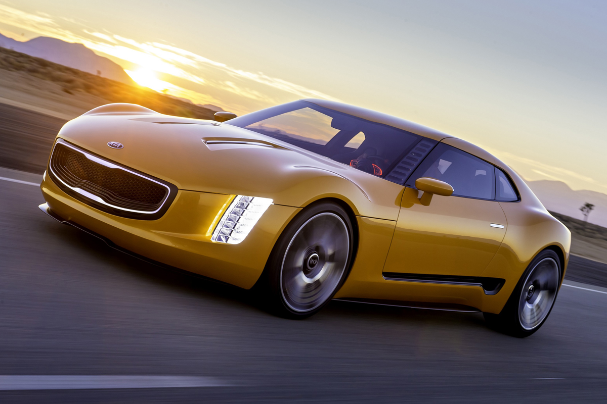 Kia GT4 Stinger concept car