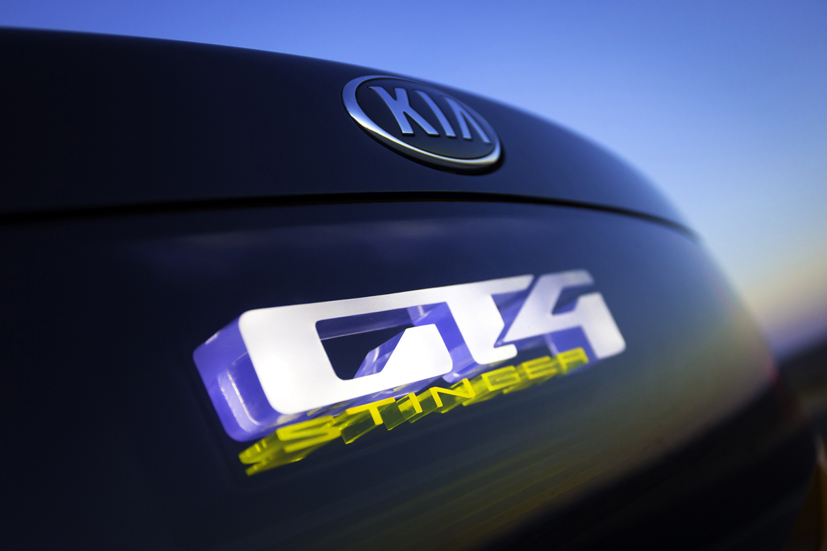 Kia GT4 Stinger concept car