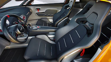 Kia GT4 Stinger concept car interior