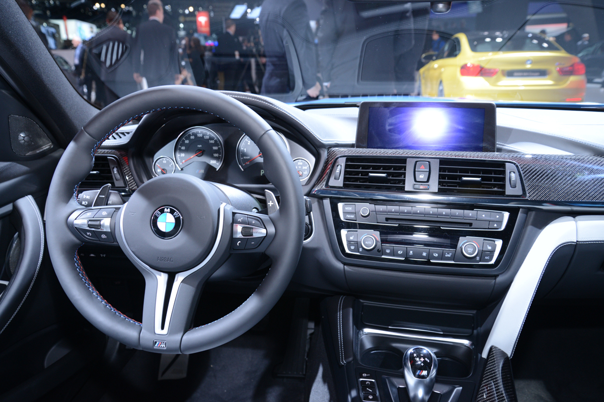 BMW M3 and M4 at the Detroit motor show