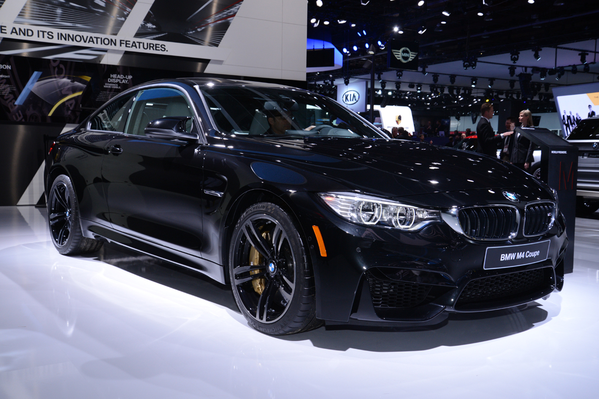 BMW M3 and M4 at the Detroit motor show