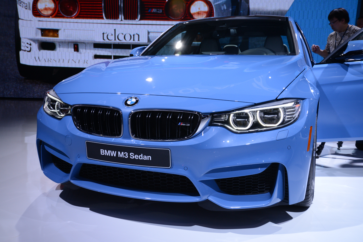 BMW M3 and M4 at the Detroit motor show