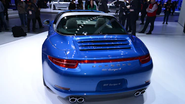 Porsche 911 Targa 4 Detroit show pictures