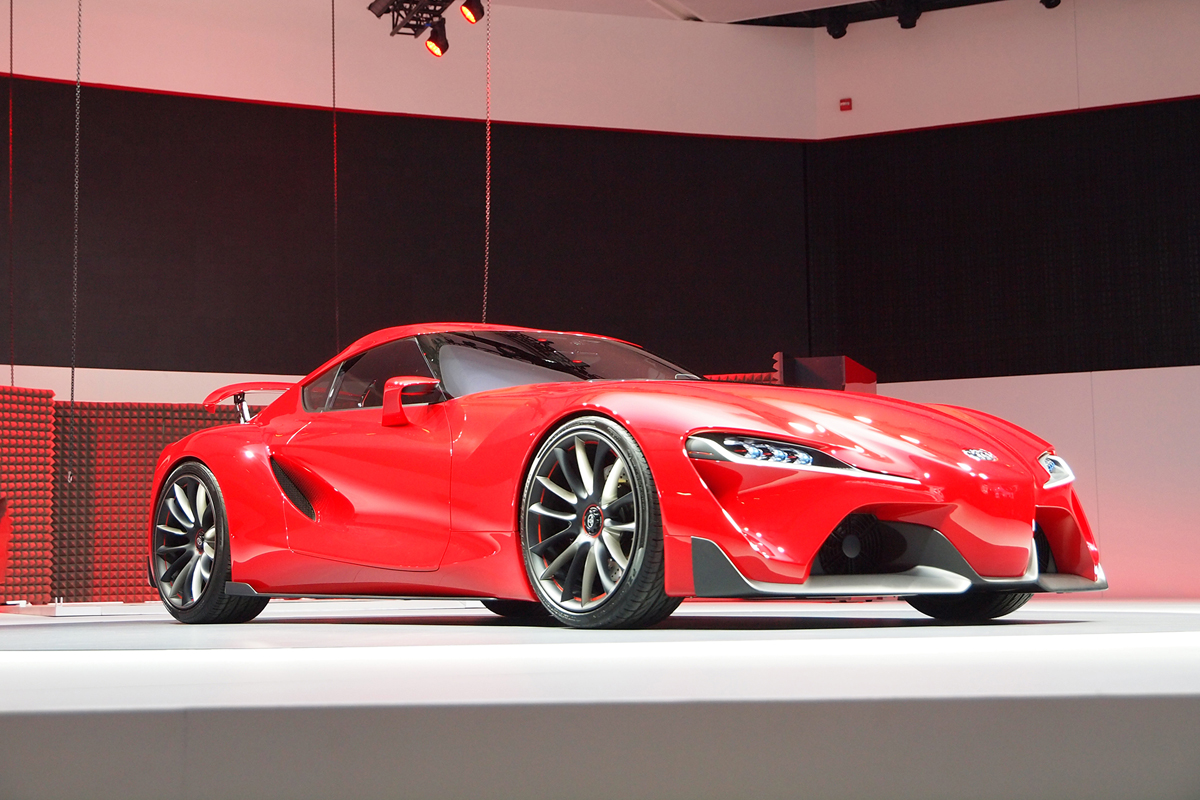 Toyota FT-1 'new Supra' concept Detroit show pictures