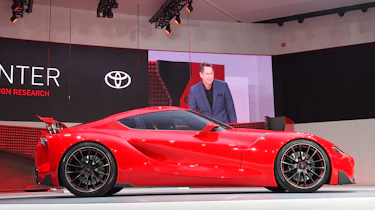 Toyota FT-1 'new Supra' concept Detroit show pictures