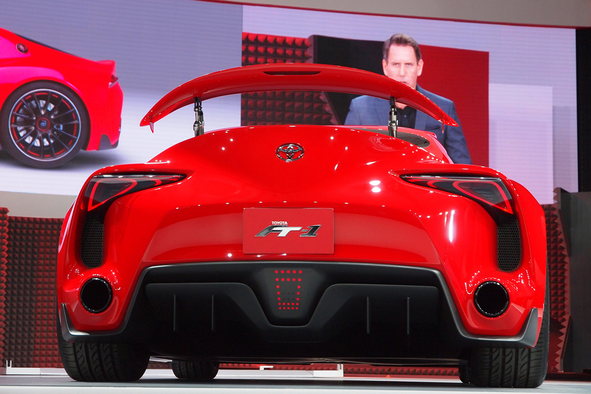 Toyota FT-1 'new Supra' concept Detroit show pictures