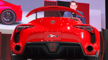Toyota FT-1 'new Supra' concept Detroit show pictures