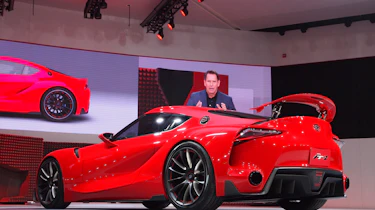 Toyota FT-1 'new Supra' concept Detroit show pictures