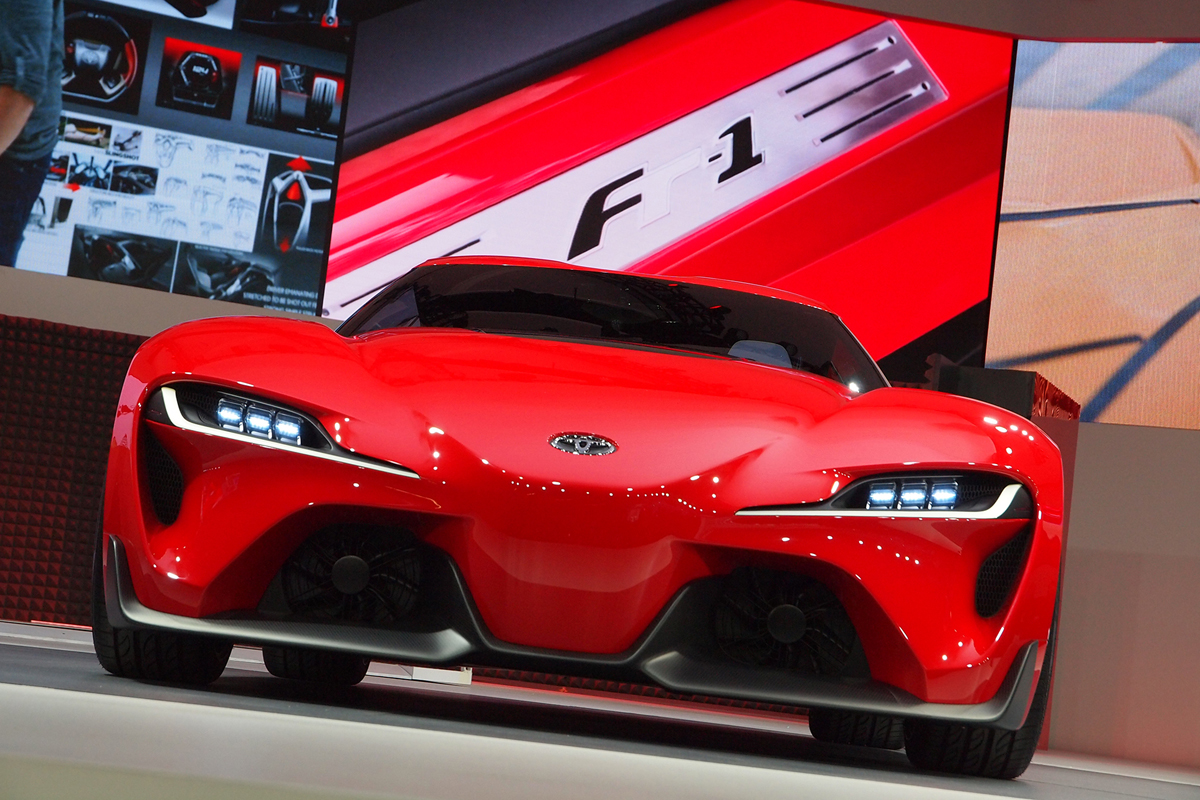 Toyota FT-1 'new Supra' concept Detroit show pictures