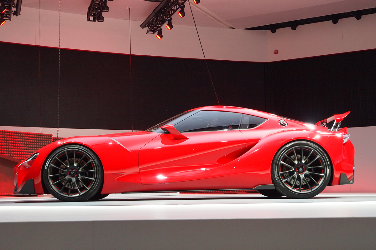 Toyota FT-1 'new Supra' concept Detroit show pictures
