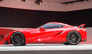 Toyota FT-1 'new Supra' concept Detroit show pictures