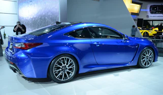 Lexus RC-F Detroit motor show pictures