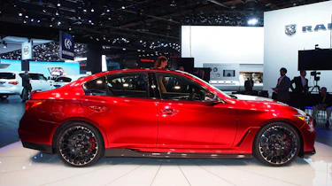 Infiniti Q50 Eau Rouge: Detroit show video