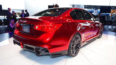 Infiniti Q50 Eau Rouge: Detroit show video