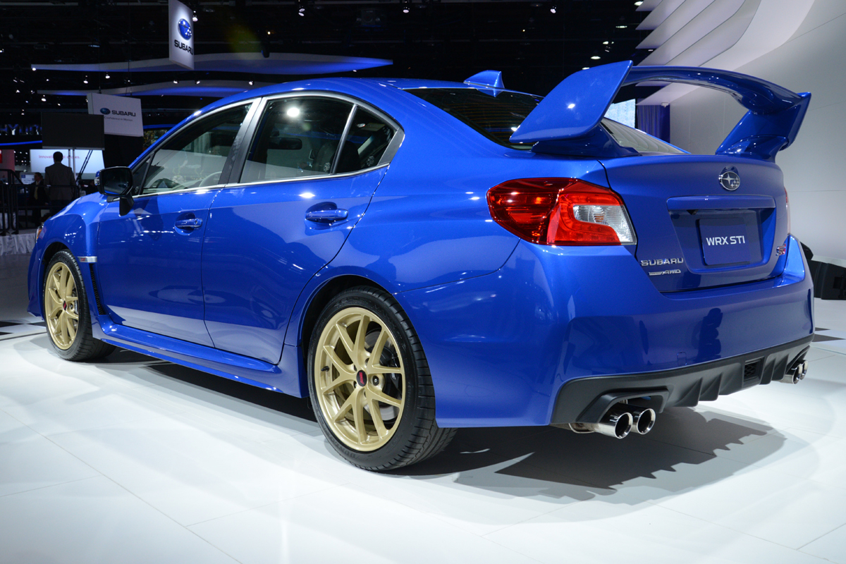 Subaru WRX STI launch edition