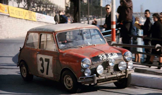 Mini Cooper at the Monte Carlo Rally: 50th anniversary