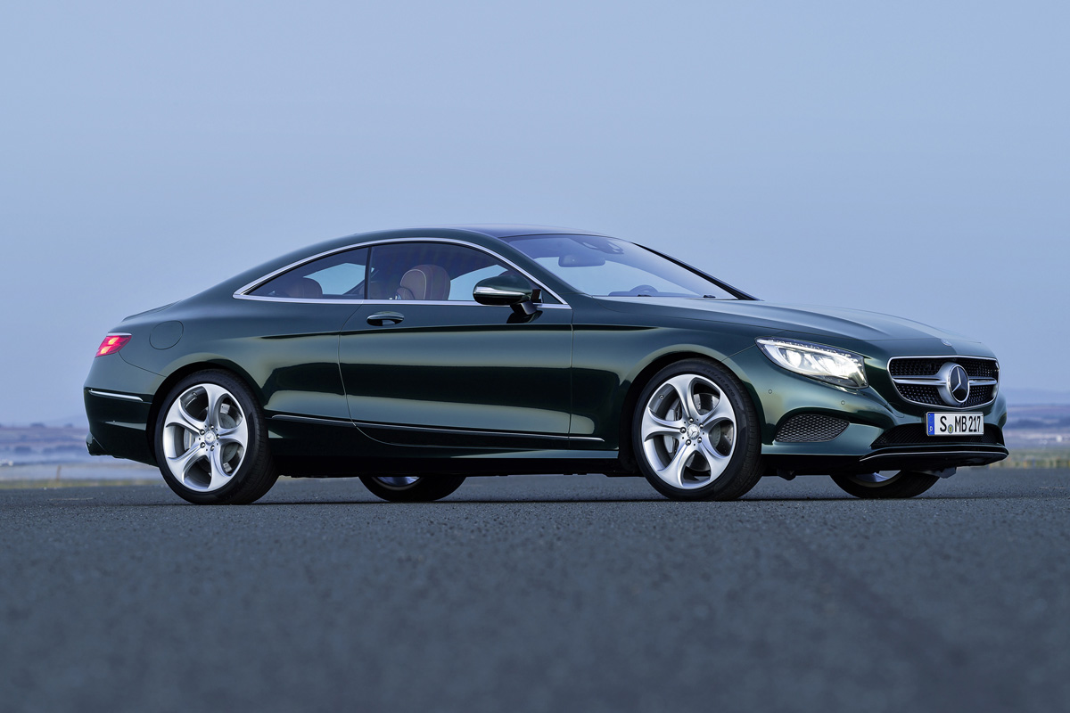 Mercedes S-Class Coupe front quarter