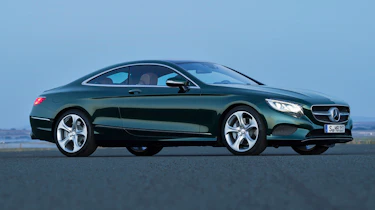 Mercedes S-Class Coupe front quarter