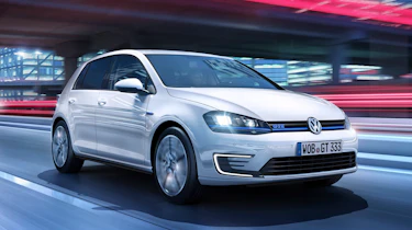 VW Golf GTE front quarter