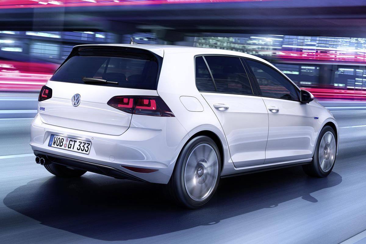 VW Golf GTE rear quarter