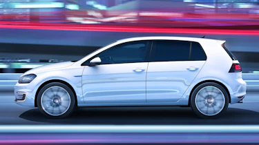 VW Golf GTE side profile