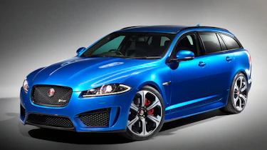 Jaguar XFR-S Sportbrake front studio shot