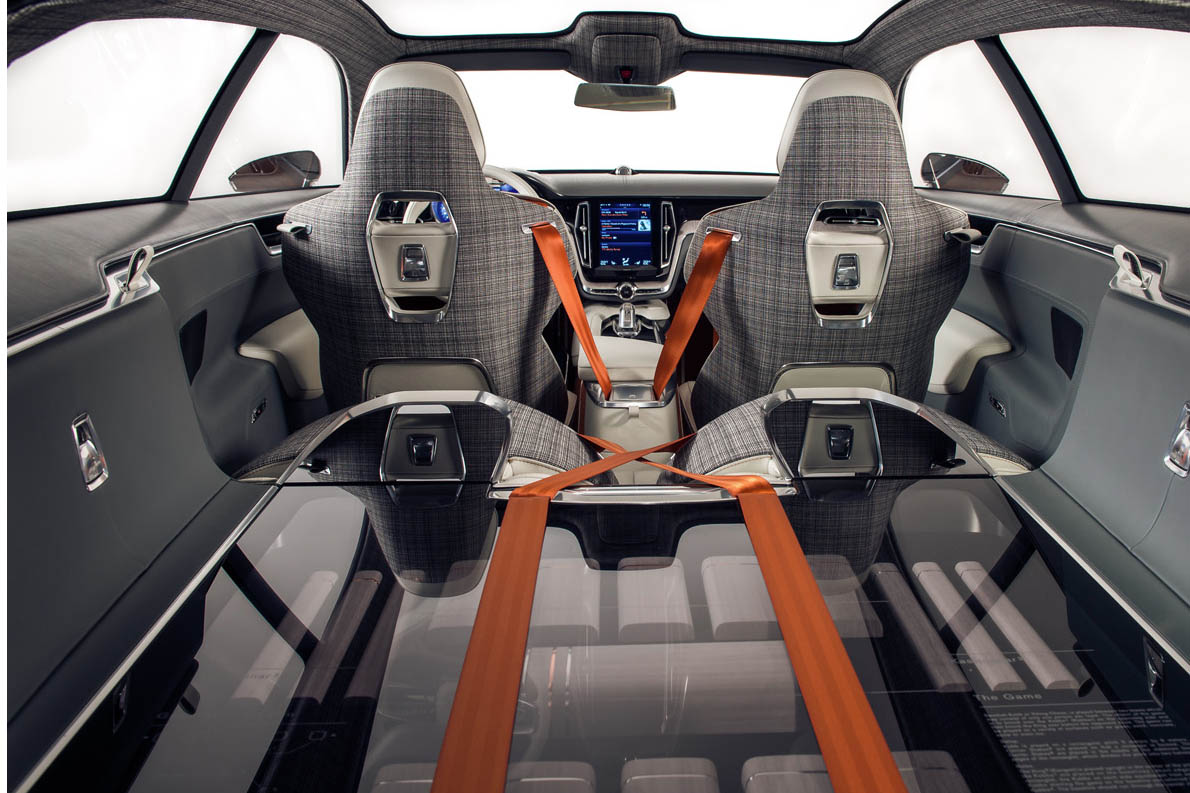 Volvo Concept Estate boot space