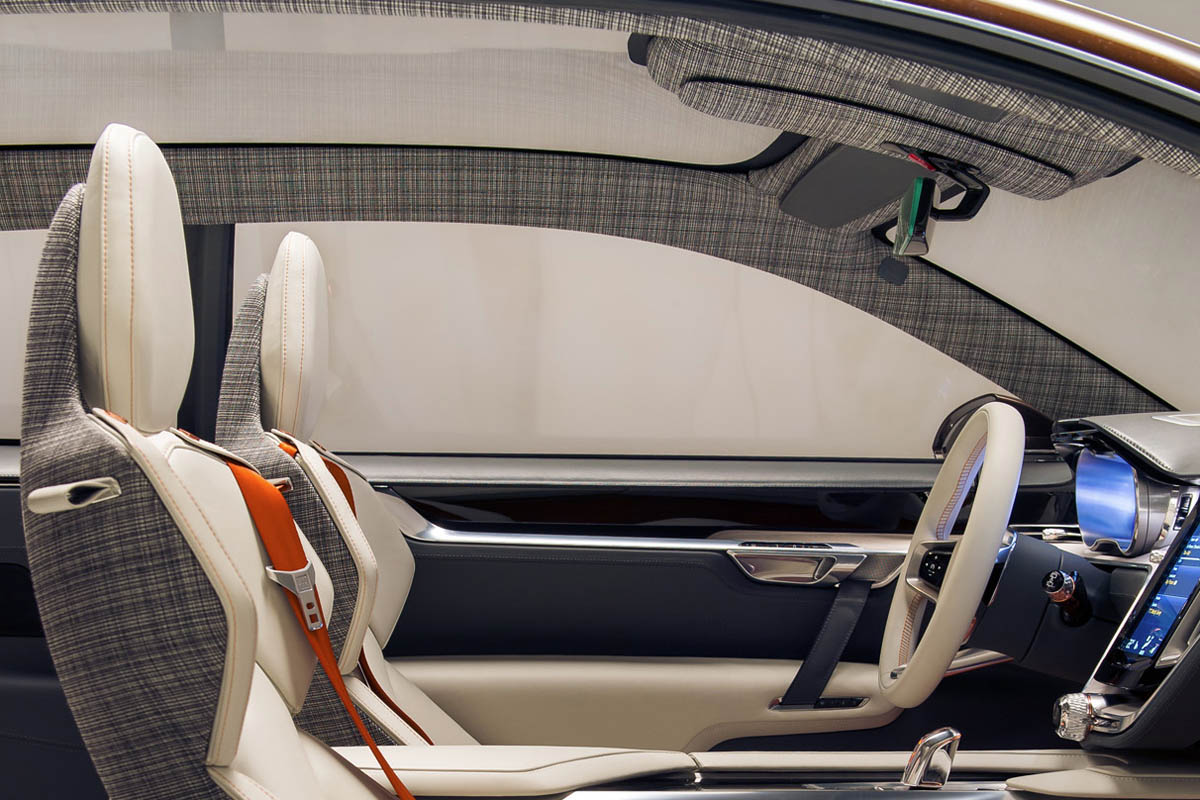 Volvo Concept Estate interior seats