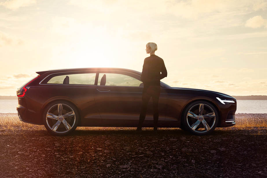 Volvo Concept Estate side profile