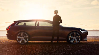 Volvo Concept Estate side profile