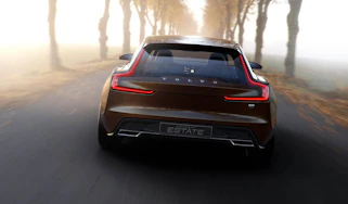 Volvo Concept Estate rear view