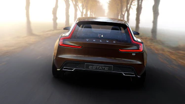 Volvo Concept Estate rear view