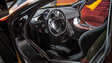 McLaren 12C GT Sprint interior steering wheel