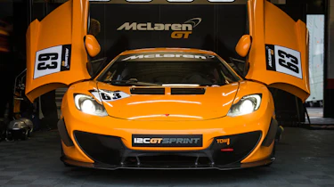 McLaren 12C GT Sprint doors open