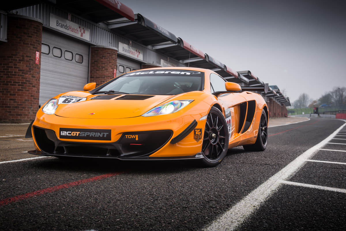 McLaren 12C GT Sprint orange