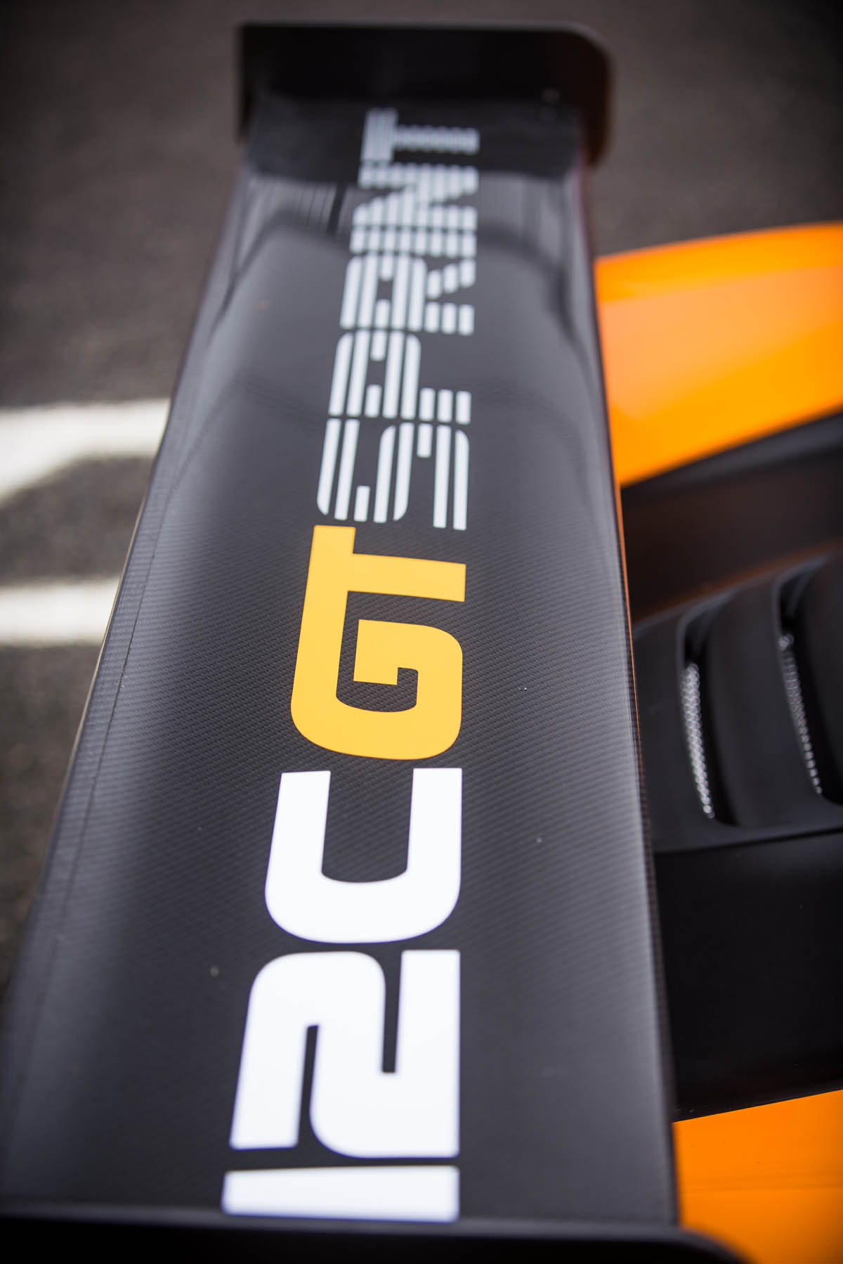 McLaren 12C GT Sprint rear wing