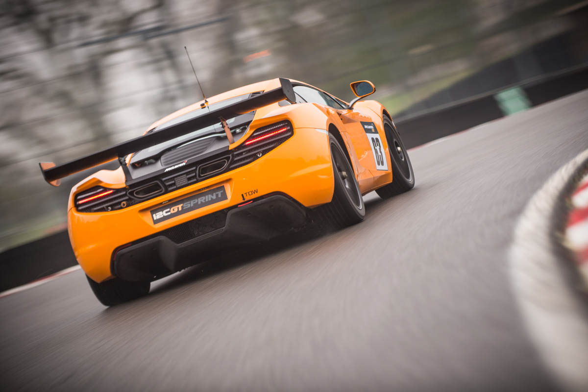 McLaren 12C GT Sprint rear