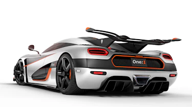 Koenigsegg One:1 supercar rear