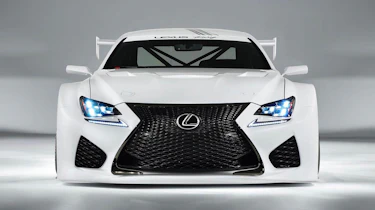 Lexus RC-F GT3 racing car front grille