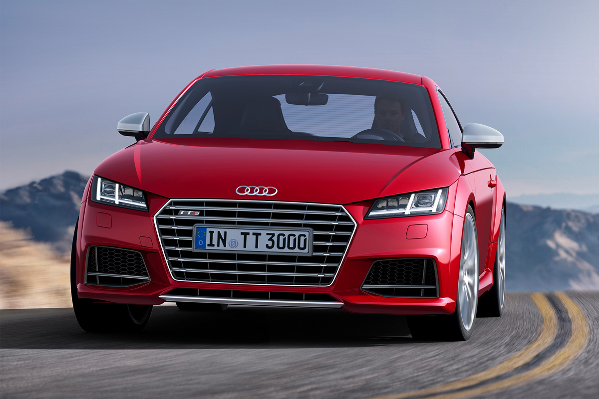 Audi TT and TTS revealed at the Geneva motor show