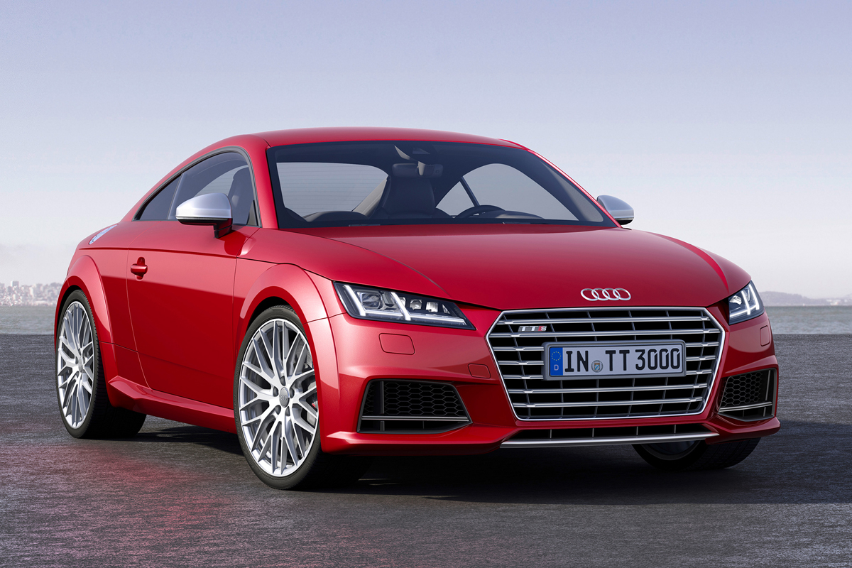 Audi TT and TTS revealed at the Geneva motor show