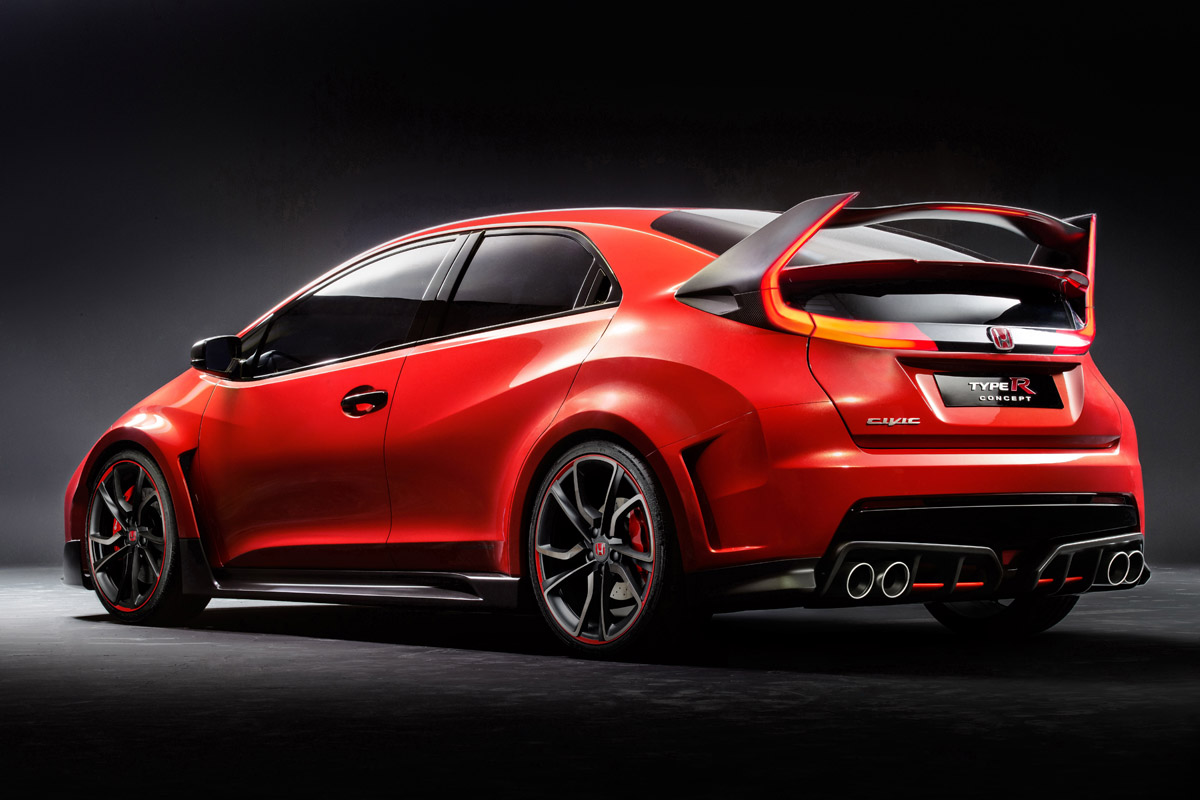 Honda Civic Type-R revealed at Geneva motor show
