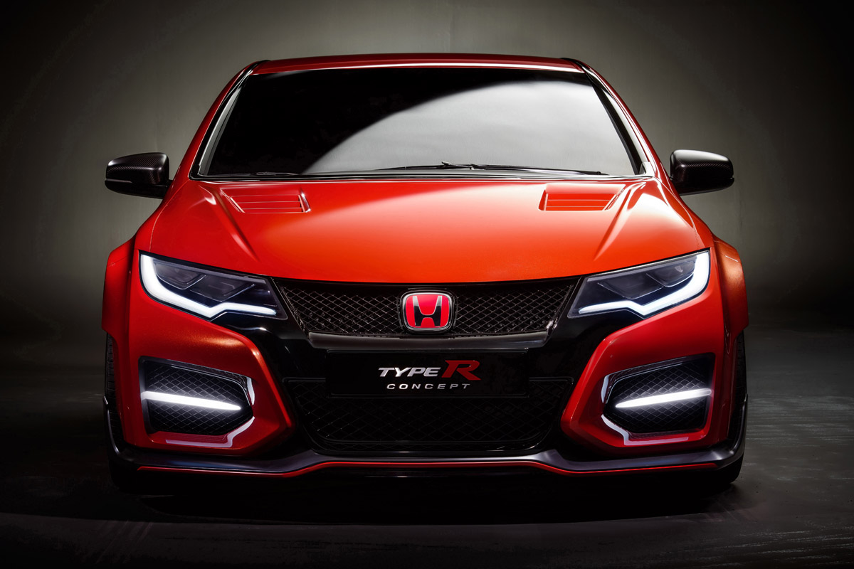 Honda Civic Type-R revealed at Geneva motor show