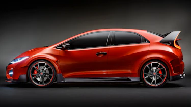 Honda Civic Type-R revealed at Geneva motor show