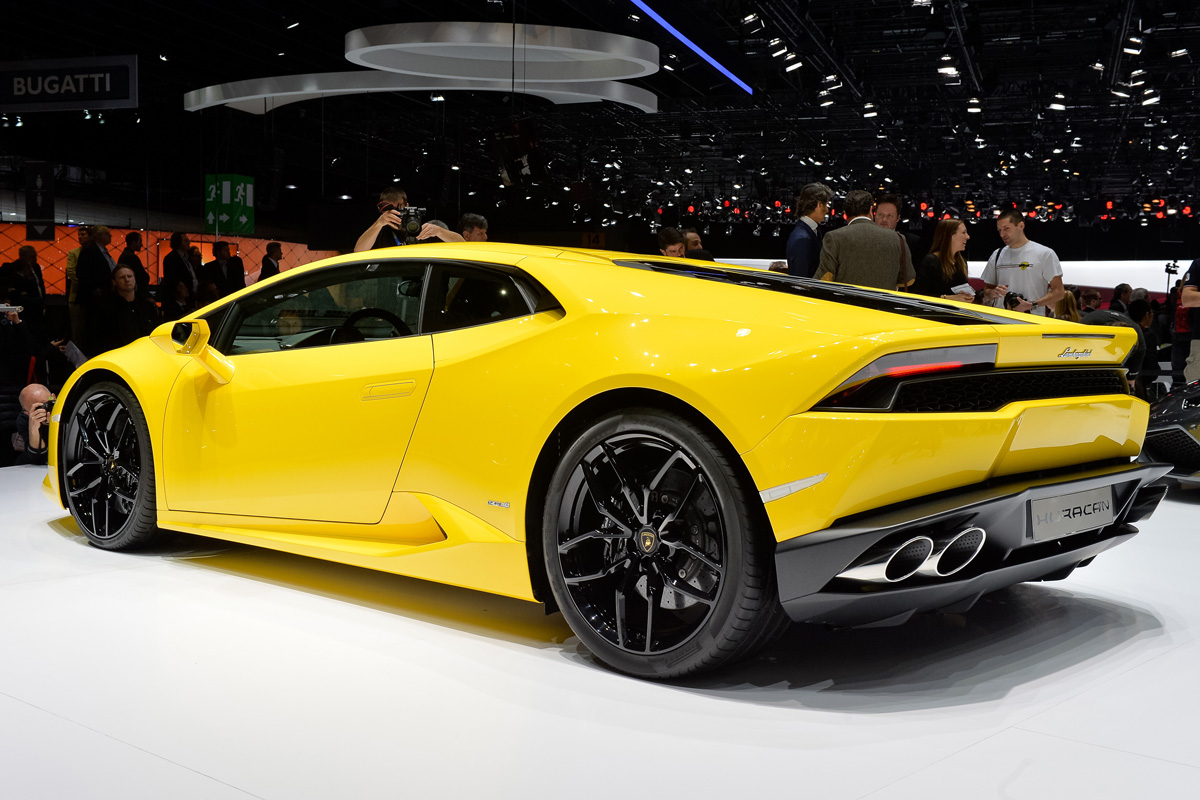 Lamborghini Huracan at the Geneva motor show