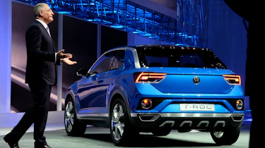 Volkswagen T-Roc concept shown at Geneva