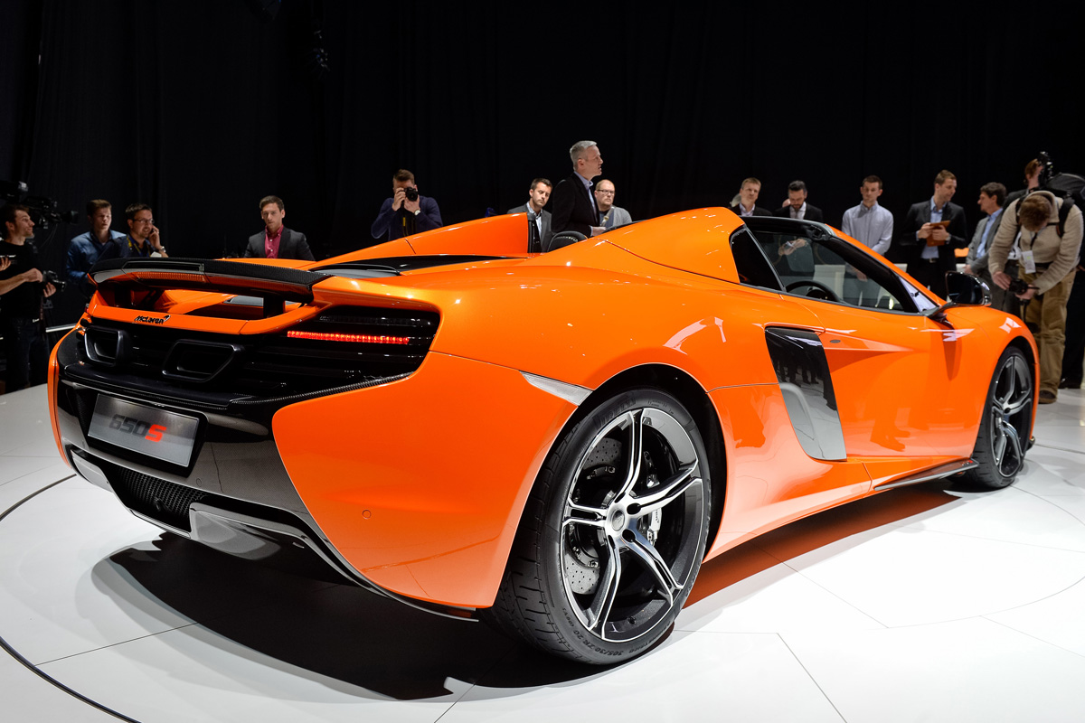 McLaren 650S Spider: Geneva 2014