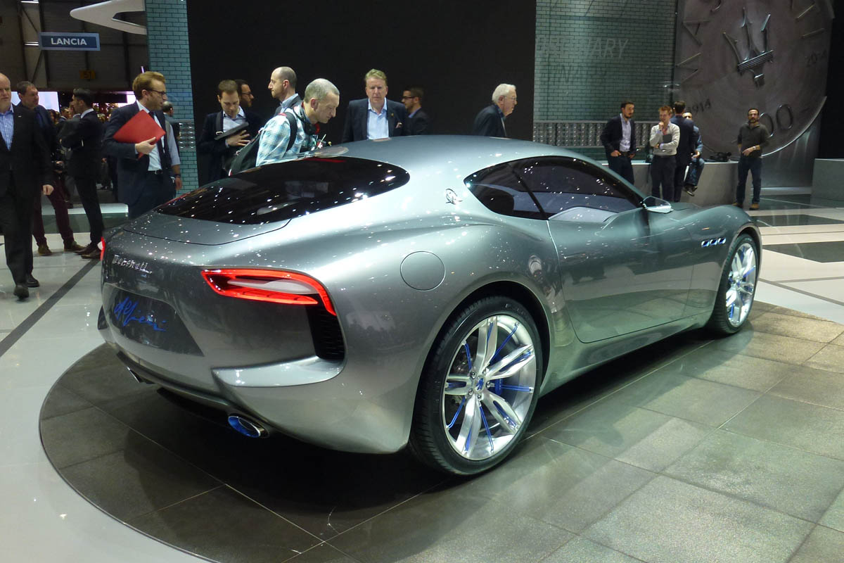 Maserati Alfieri concept rear