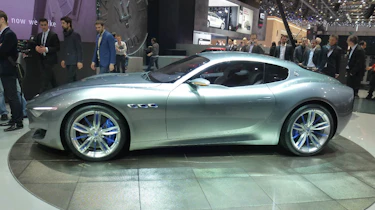 Maserati Alfieri concept side profile